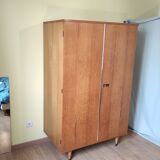 Scandinavian two-door wardrobe