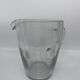 50s chiseled glass pitcher