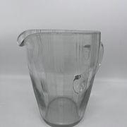 50s chiseled glass pitcher