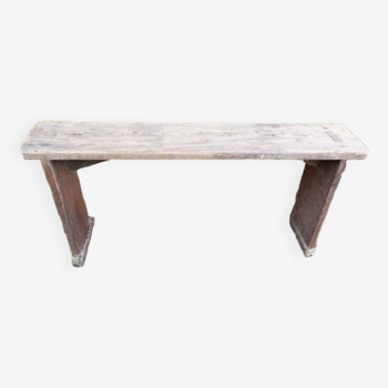 Solid wood farm bench dpm 1123783