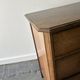 1940s vintage small Georgian style oak chest of drawers