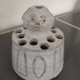 Ceramic flower stand signed J.Peyrot