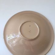 Plat creux décor fleurs