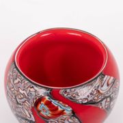 Magnifique coupe en verre de Murano, Italie, années 1980