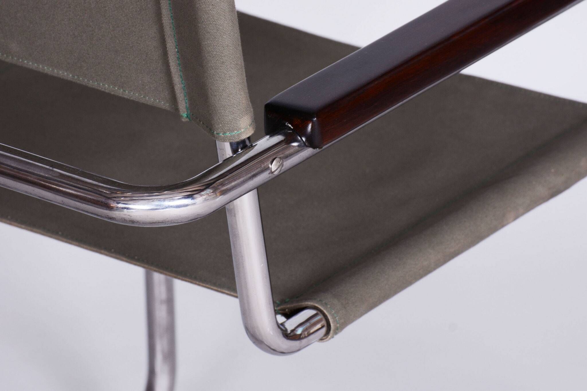 Restored Bauhaus Armchair, Thonet, Marcel Breuer, Czechia, 1930s