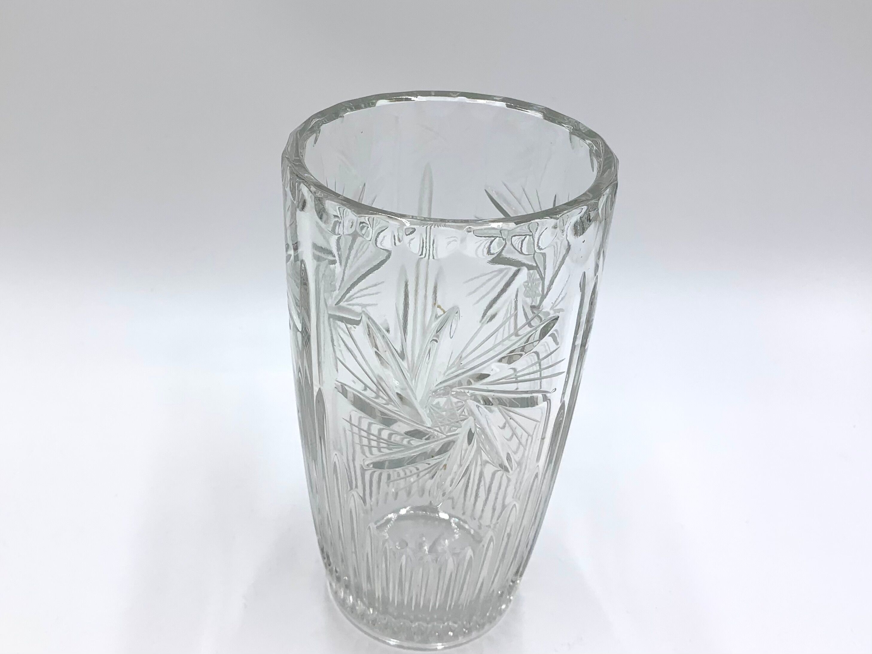Crystal Vase, Poland, 1960s