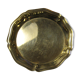 Silver metal saucer Christofle