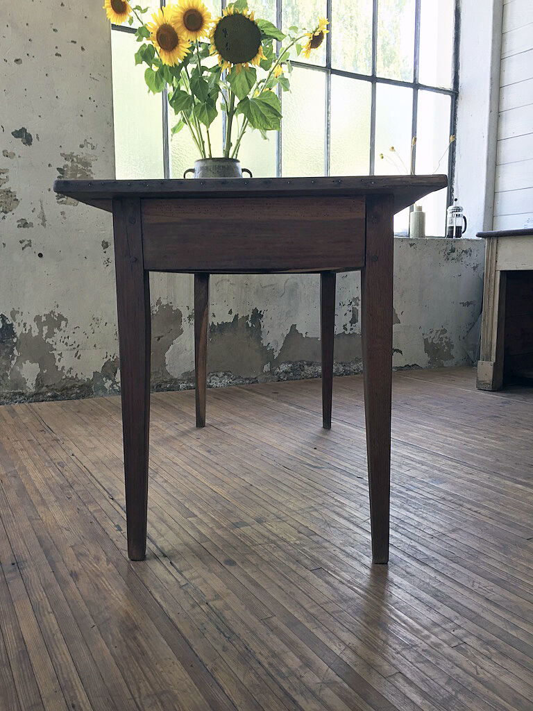 Oak farm table