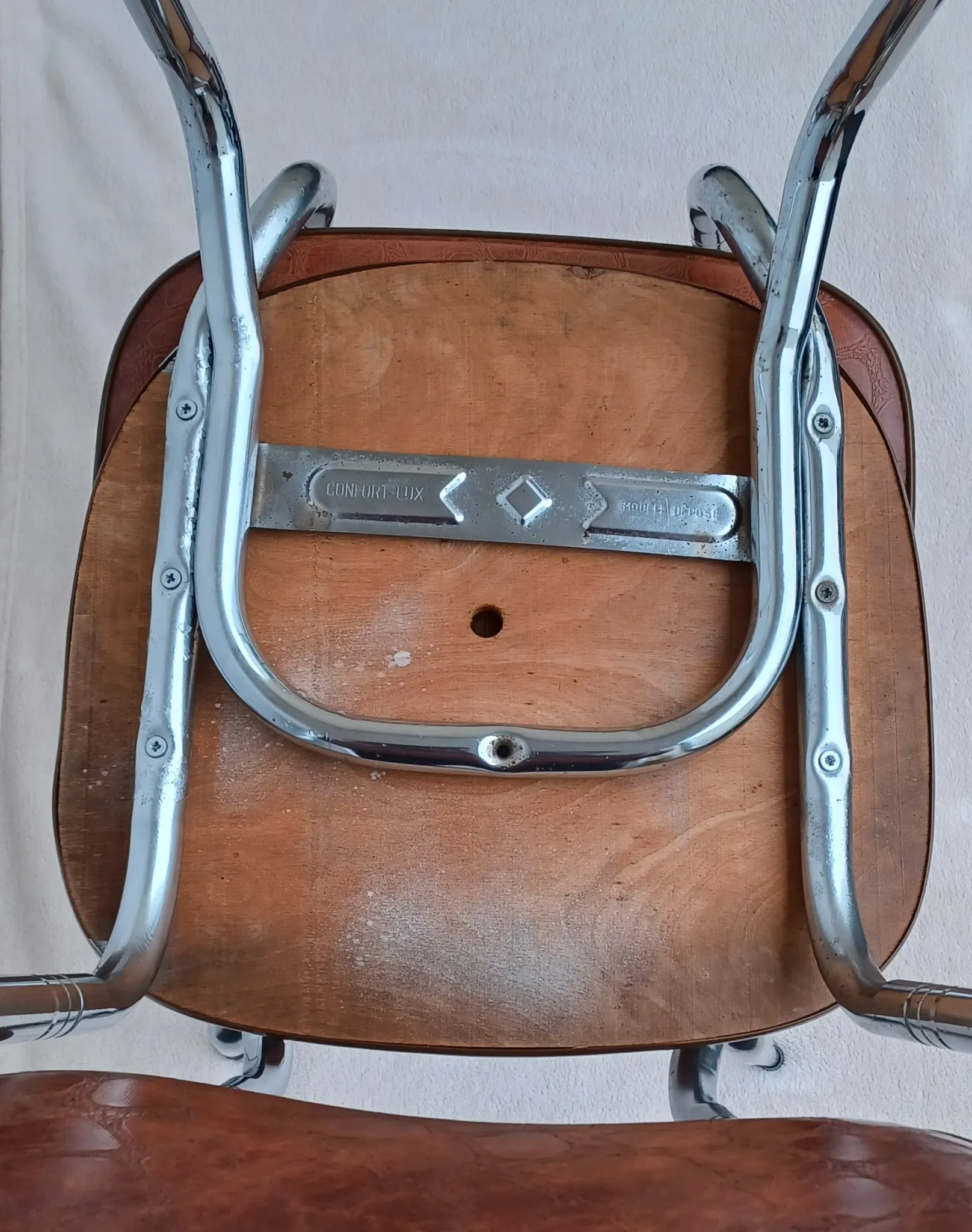Pair of vintage Confort-Lux chairs