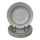 Set of 6 Moulin des Loups soup plates