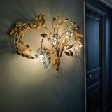 XXL floral wall light Hans Kogl