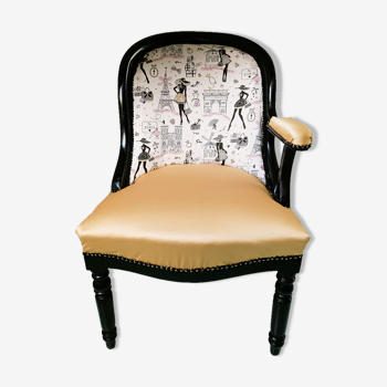 Fauteuil d'officier style Napoléon III