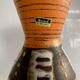 Vintage West German Vase with fat lava glaze