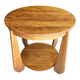Table d'appoint en chêne Art Déco des années 1930