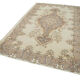 Handmade antique oriental beige rug 184 cm x 295 cm