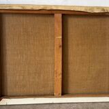 Landscape, oil on canvas, signed A. Santenas