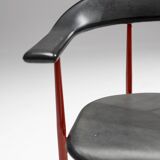 P40 Armchair by Giancarlo Vegni and Gianfranco Gualtierotti for Fasem, Ital