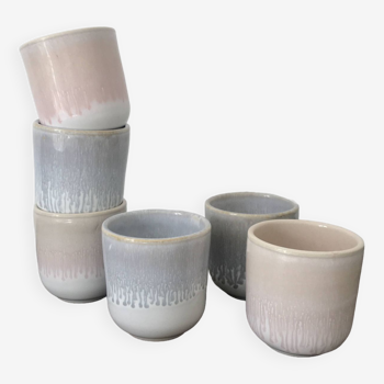 6 artisanal cups