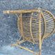 Rattan armchair