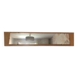 Trapezoidal mirror in solid oak