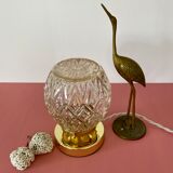 Table lamp glass vintag globe