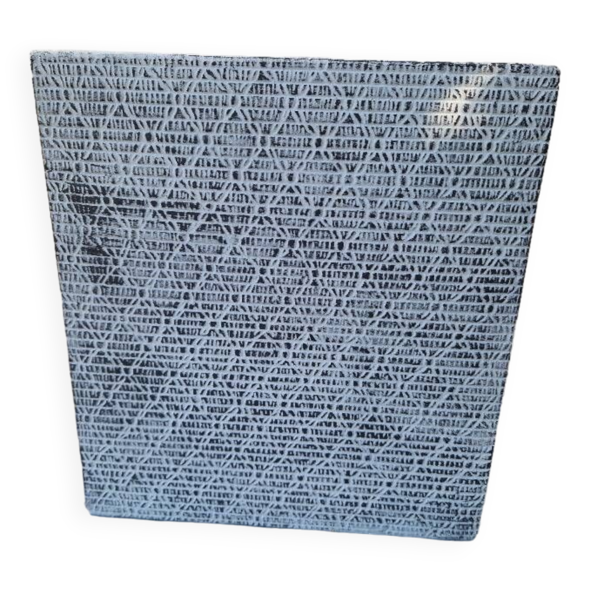 Vase rectangulaire