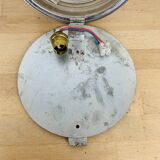 Holophane chrome porthole wall light, ceiling light