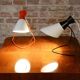 Mid-Century Czech Table Lamps attributed to J. Hůrka for Napako, 1950s, Set of 2