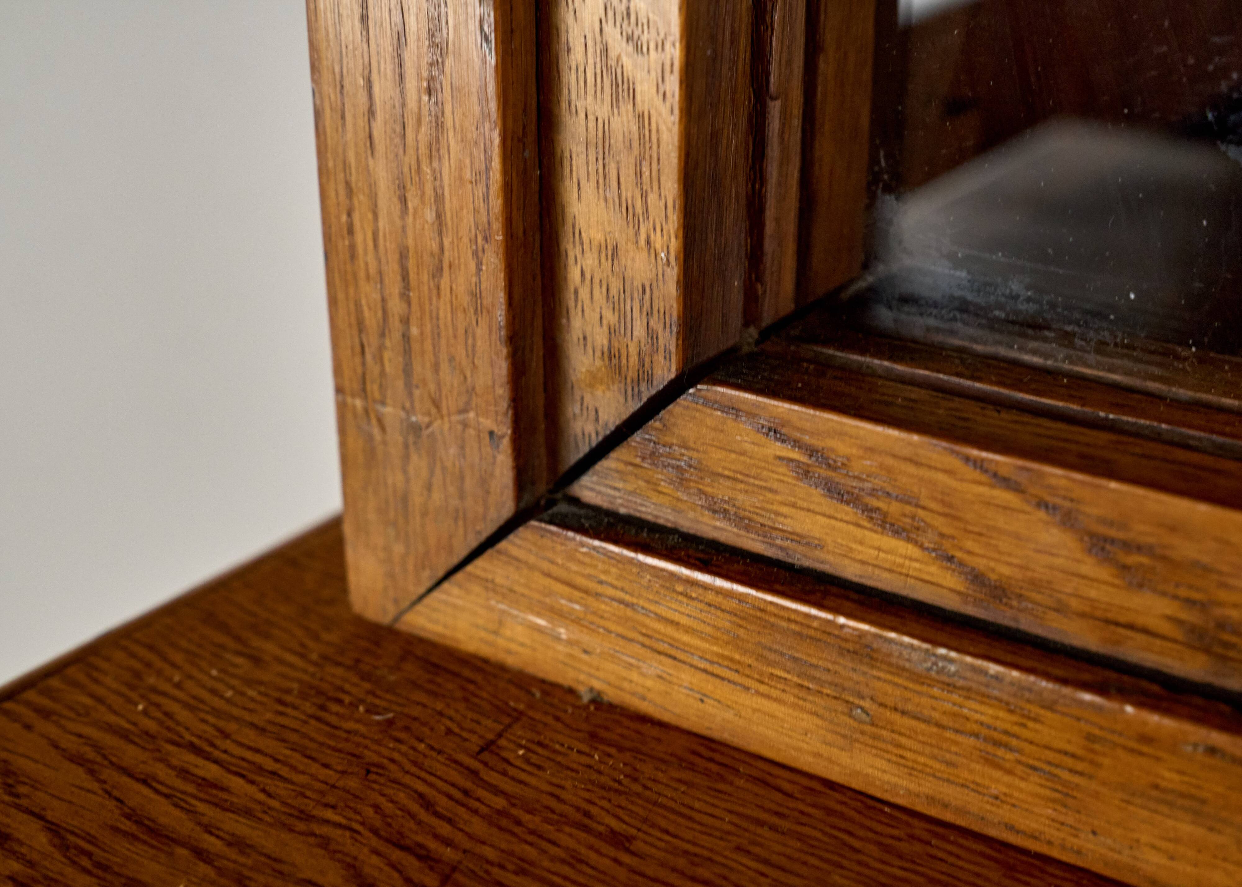 Vintage Wooden Credenza, 1930s, Czechoslovakia