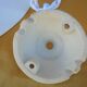 White opaline suspension complete with claw wire, socket and ceiling light
