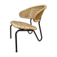 Midcentury Dutch design rattan easy chair Dirk van Sliedregt Gebr. Jonkers
