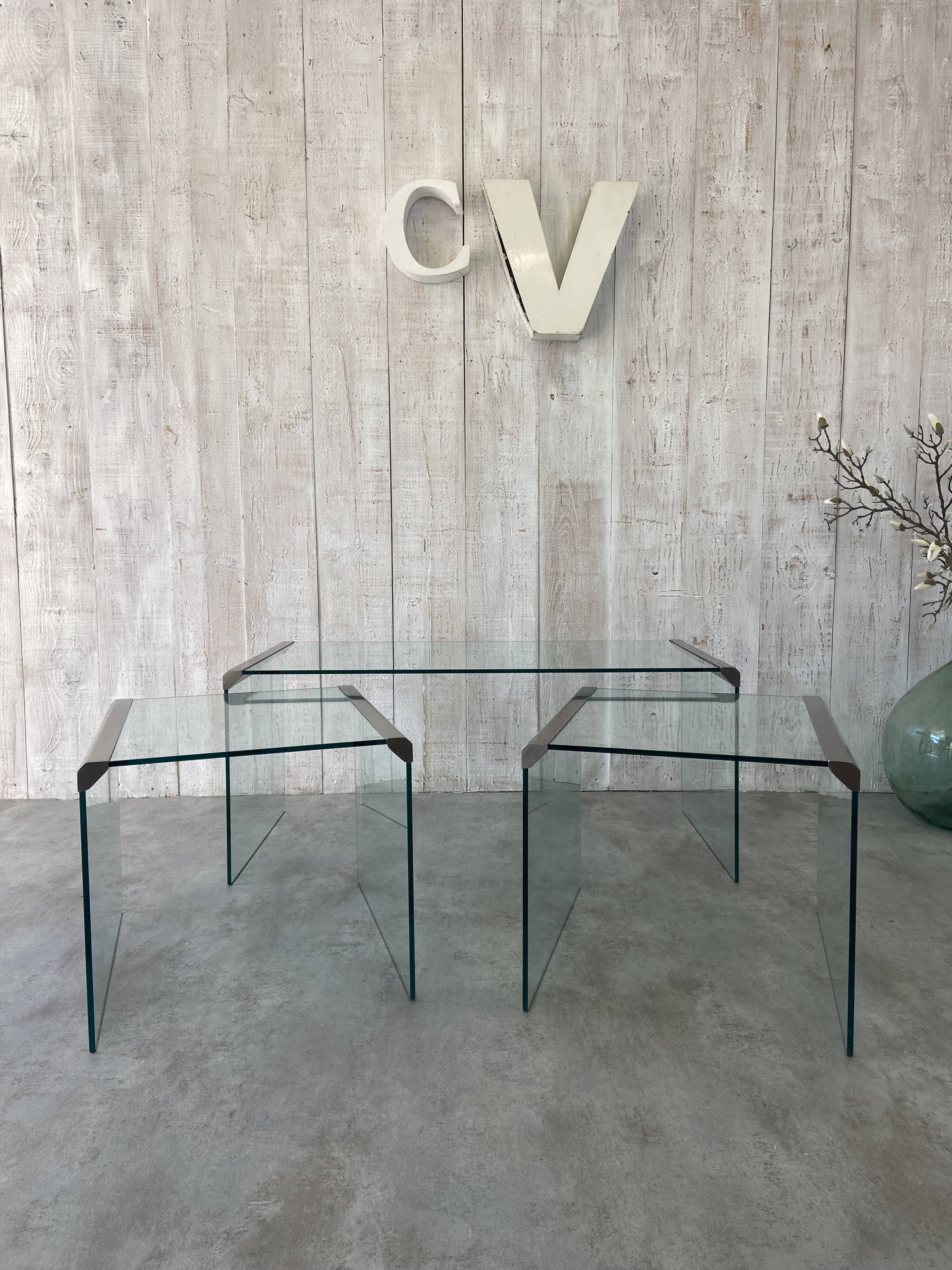 Set de 3 tables basses Galliotti & Radice