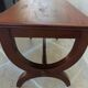 Restoration style coffee table in mahogany-colored wood / Very good condition