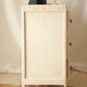Commode art déco blanche patinée
