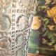 Large vintage glass vase