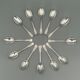 Cutlery set in metal ravinet d'enfert model dauphin 109 pieces