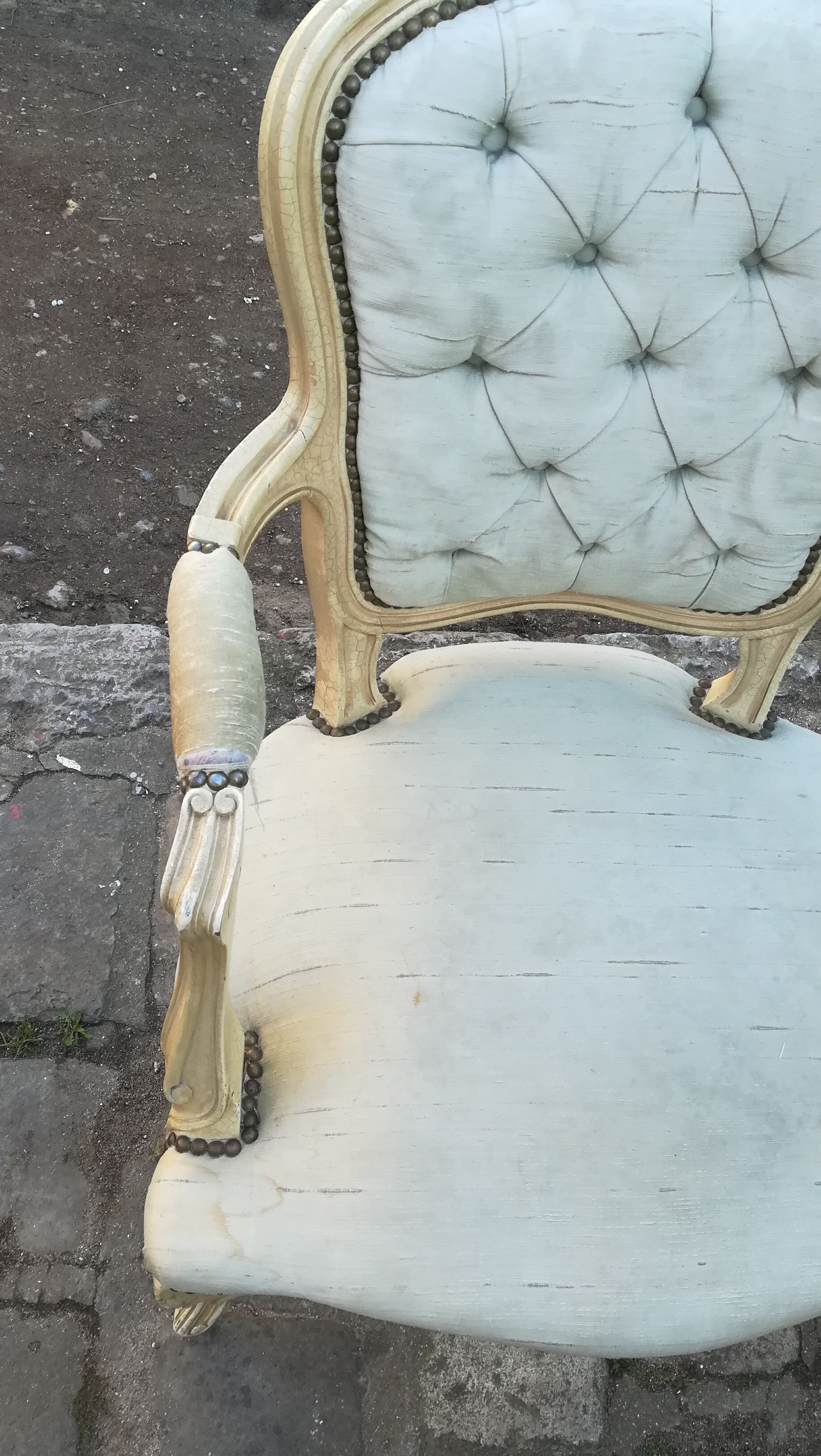 Old armchair