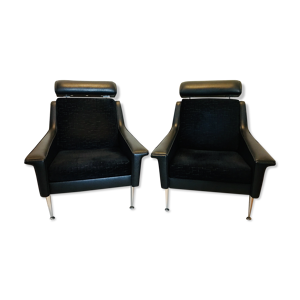 lot de Fauteuils vintage