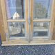 Old window in solid oak