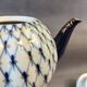 Lomonosov Imperial Porcelain XXL 2000ml Teapot Cobaltnet 22 Carat Gold