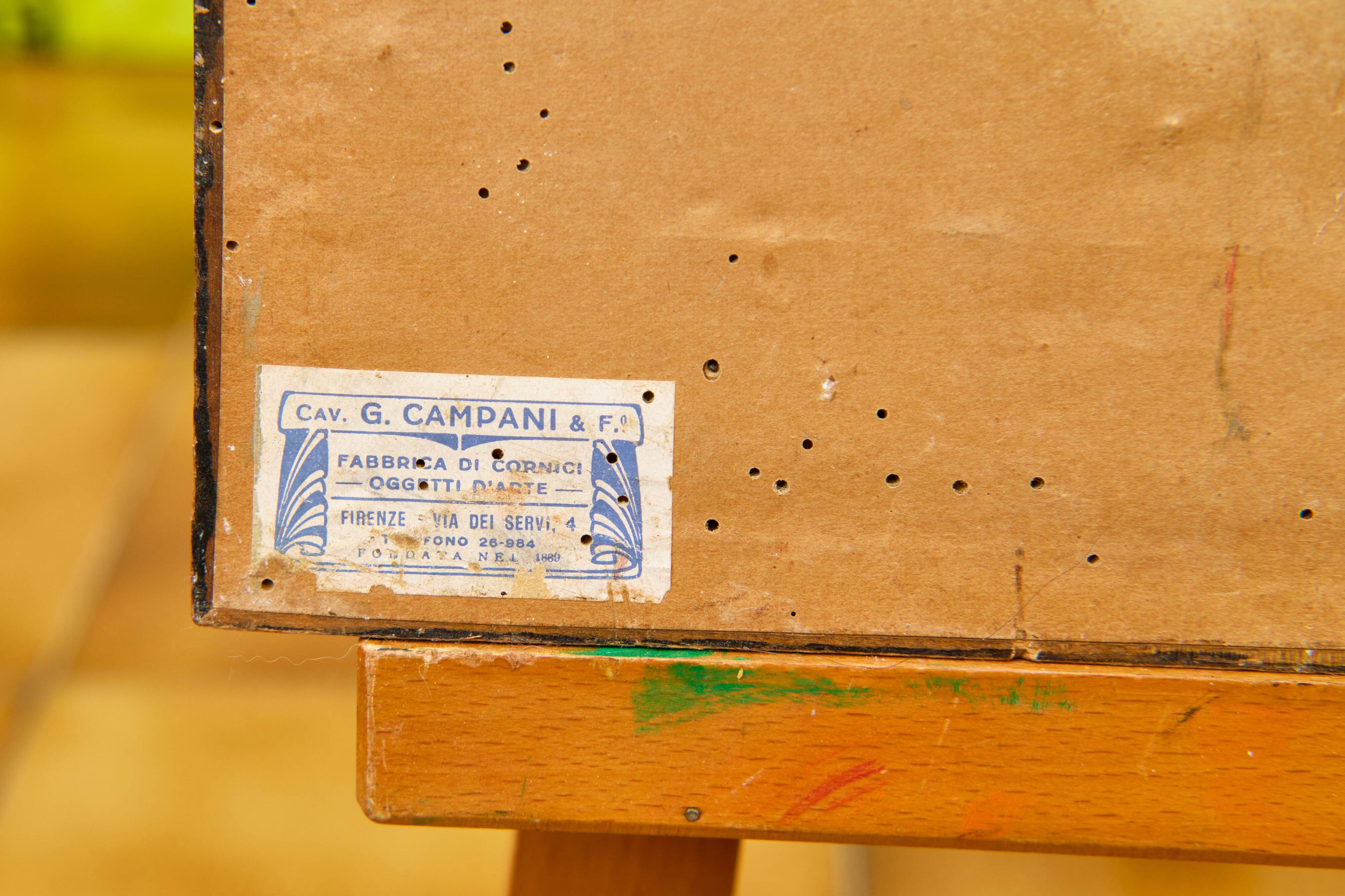 Route forestière, CESARE RIESCH (1906 - 1981)