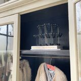 Glazed hosiery cabinet showcase