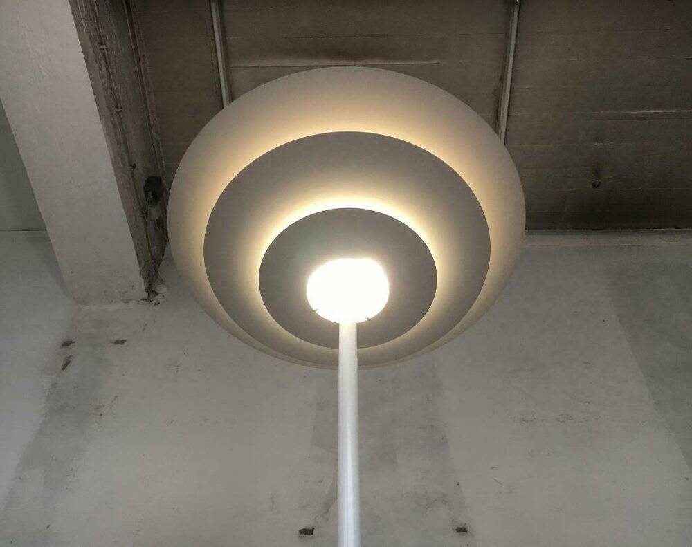 Vintage floor lamp model Oslo by Kurt Norregaard for Louis Poulsen, 1990s.