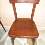 Set of 4 chairs bistro Baumann 1960