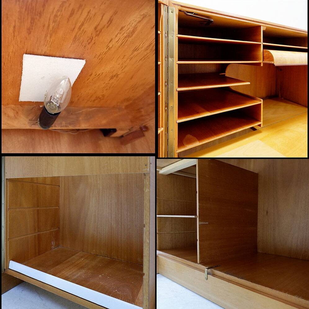 "Magic Box" desk mid-century by Mummenthaler & Meier, Switzerland, 1955