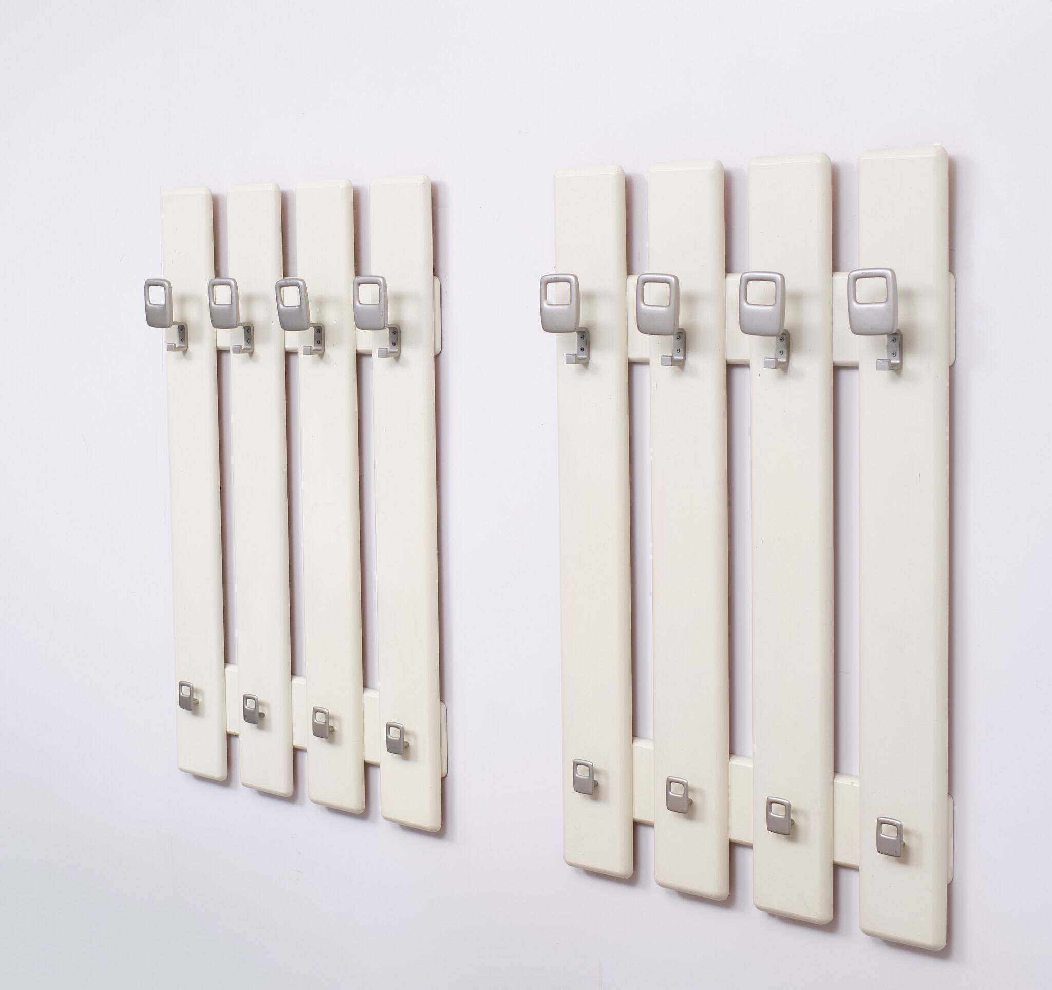 Set hanging coatracks 1970s holland