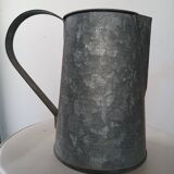 Bent zinc garden pitcher
