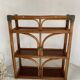 Bamboo and rattan shelf, 1970s