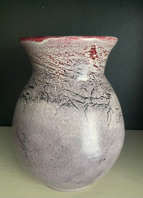 Vase Accolay 1960 ceramic