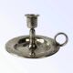 Tiffany and Co. antique hand candlestick, solid silver, Art Nouveau, Japonisme.